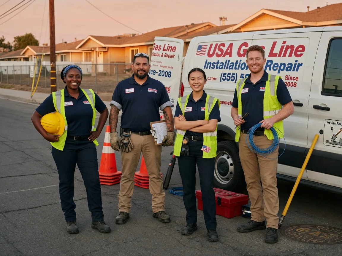 Gas Line Installation company in Jeffrey City, WY
